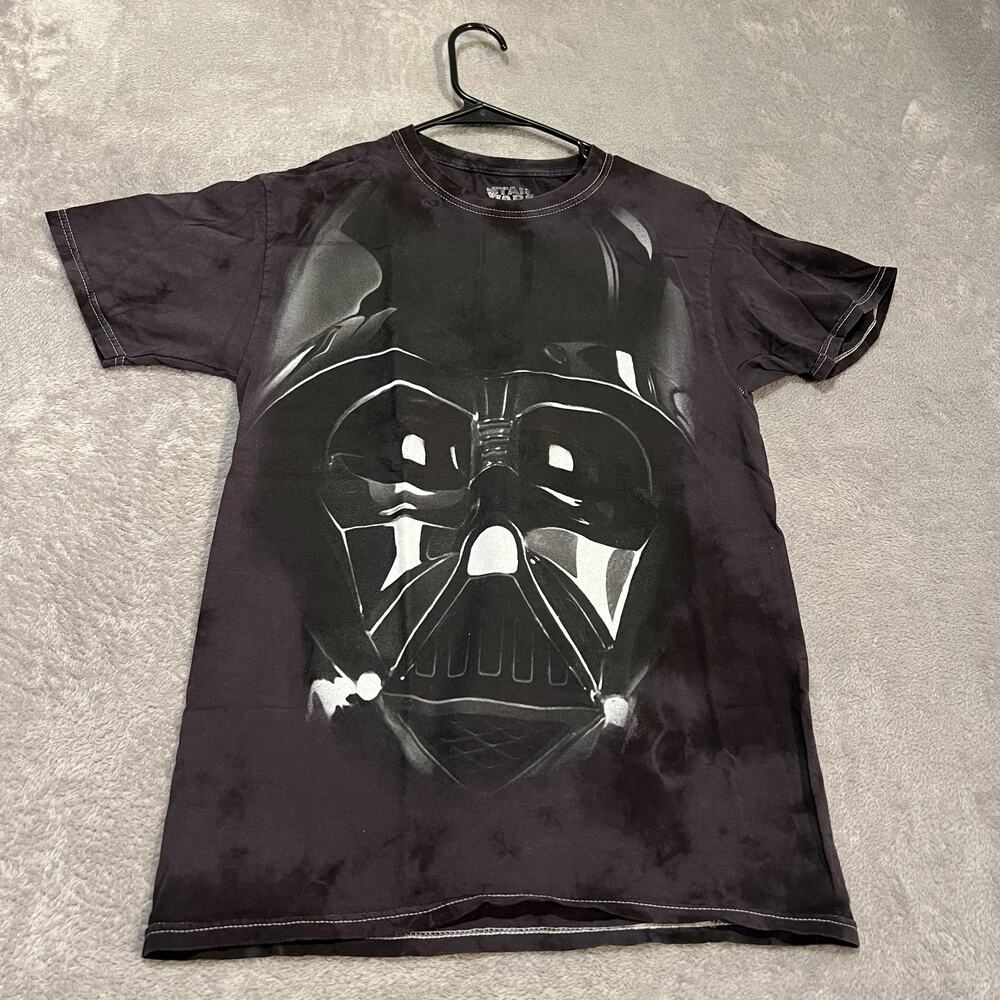 Star Wars Darth Vader Shirt Mens Small Black All Over Graphic Tee Fifth Sun